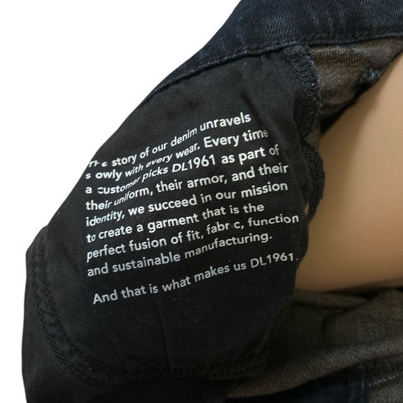 DL1961 Patti Straight High Rise Vintage Ankle Jeans - Picture 4 of 7